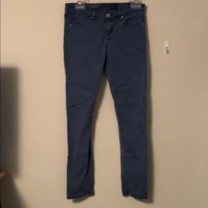 Anthropologie AG Stevie ankle blue denim